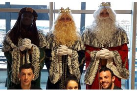 Llega la magia e ilusin de los Reyes Magos a nuestros hospitales
